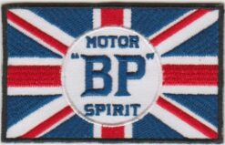 BP Motor Spirit Applikation zum Aufbügeln