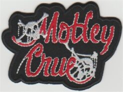 Motley Crue stoffen opstrijk patch