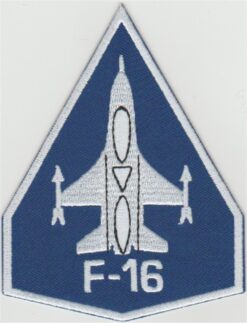 F16 stoffen opstrijk patch