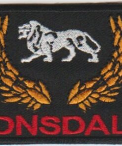 Londsdale stoffen Opstrijk patch