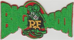 Rat Fink Big Daddy stoffen opstrijk patch