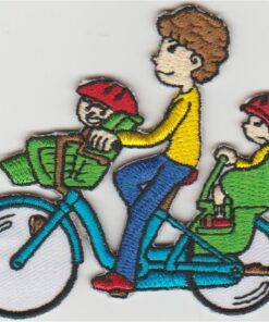 Vélo Applique Fer Sur Patch