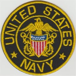 Applikations-Aufnäher der United States Navy zum Aufbügeln