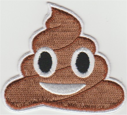 Turd applique fer sur patch