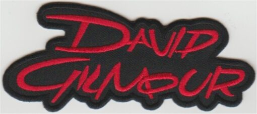 David Gilmour stoffen opstrijk patch