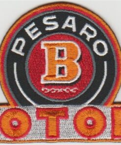 Pesaro Motobi stoffen opstrijk patch