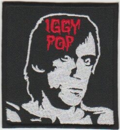 Iggy Pop Applikation zum Aufbügeln