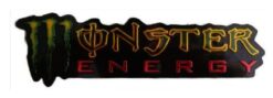 Monster Energy Chrome sticker