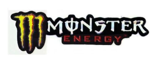 Monster Energy Chrome sticker