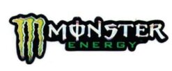 Sticker Monster Energy Chrome