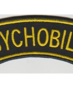 Psychobilly stoffen opstrijk patch