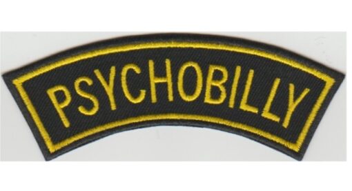 Psychobilly Applique Fer Sur Patch