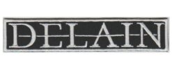 Delain stoffen opstrijk patch