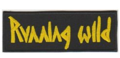 Running Wild stoffen opstrijk patch