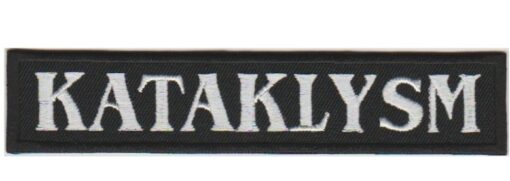 Kataklysm stoffen opstrijk patch