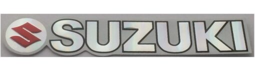 Suzuki chrome sticker