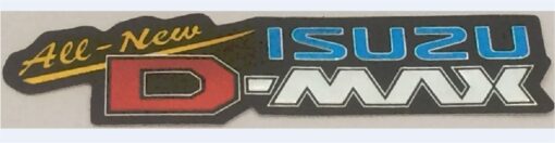 Isuzu D-MAX metallic sticker