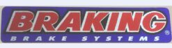 Aufkleber „Brake Brake Systems“.