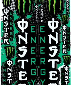 Feuille d'autocollants Monster Energy