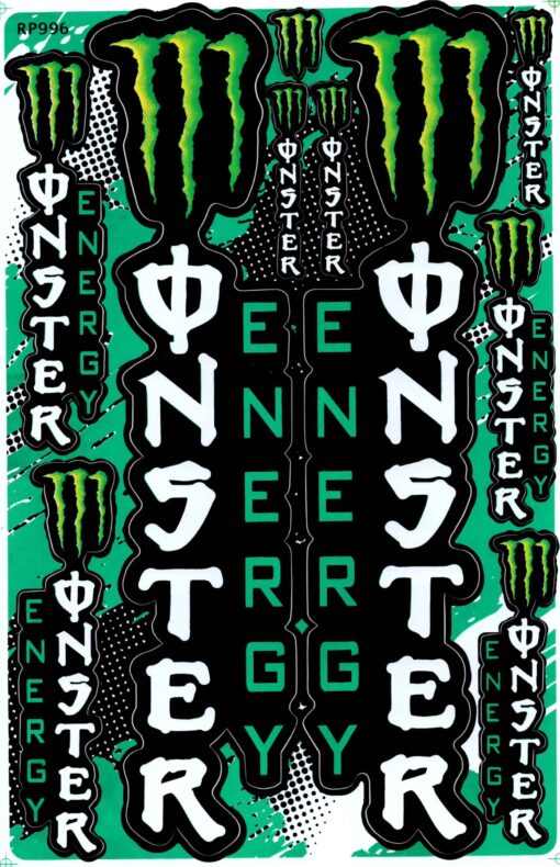 Monster Energy stickervel