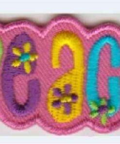 Paix Applique Fer Sur Patch