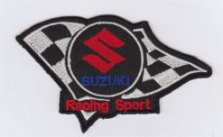 Suzuki Racing Applikation zum Aufbügeln