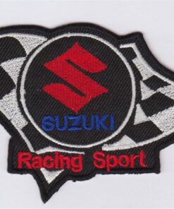 Suzuki Racing Applikation zum Aufbügeln