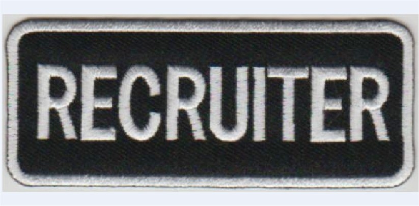 Recruiter-Applikation zum Aufbügeln