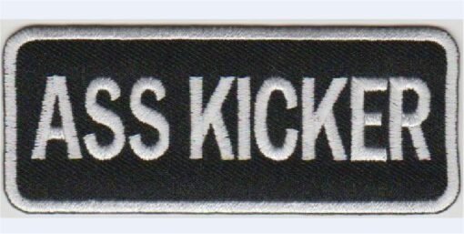 Ass Kicker Applique Fer Sur Patch