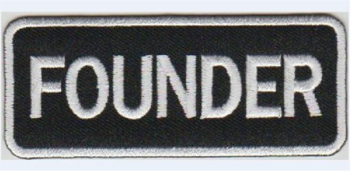 Fondateur Applique Fer Sur Patch
