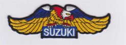 Suzuki Applikation zum Aufbügeln