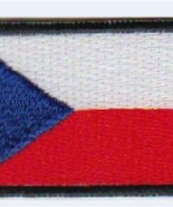 TsjechiÃ« vlag stoffen opstrijk patch