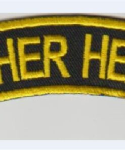 Leather Heaven stoffen opstrijk patch