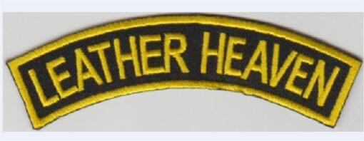 Leather Heaven stoffen opstrijk patch