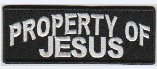 Patch thermocollant Propriété de Jésus