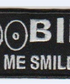 Boobies Make me Smile applique fer sur patch