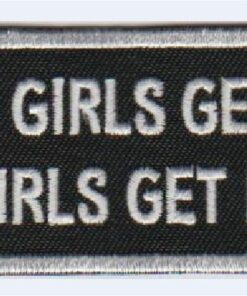 Good girls get fat stoffen opstrijk patch