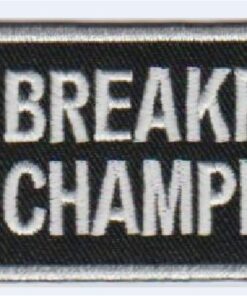 Écusson thermocollant Sex Breakfast for Champions appliqué