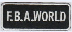 Free Biker Alliance world opstrijk patch