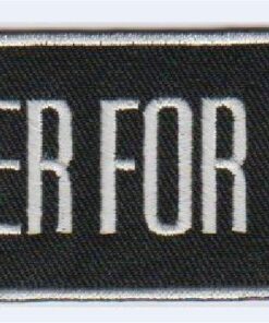 Biker for Life stoffen opstrijk patch