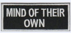Mind of there Own opstrijk patch