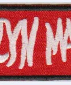 Marilyn Manson Applique Fer Sur Patch