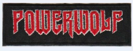 Patch thermocollant applique Powerwolf