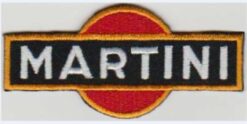 Martini stoffen opstrijk patch