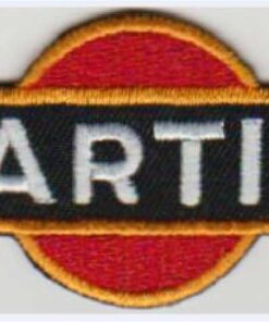 Martini stoffen opstrijk patch