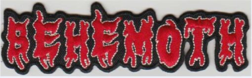 Behemoth stoffen opstrijk patch