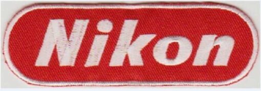 Nikon stoffen opstrijk patch