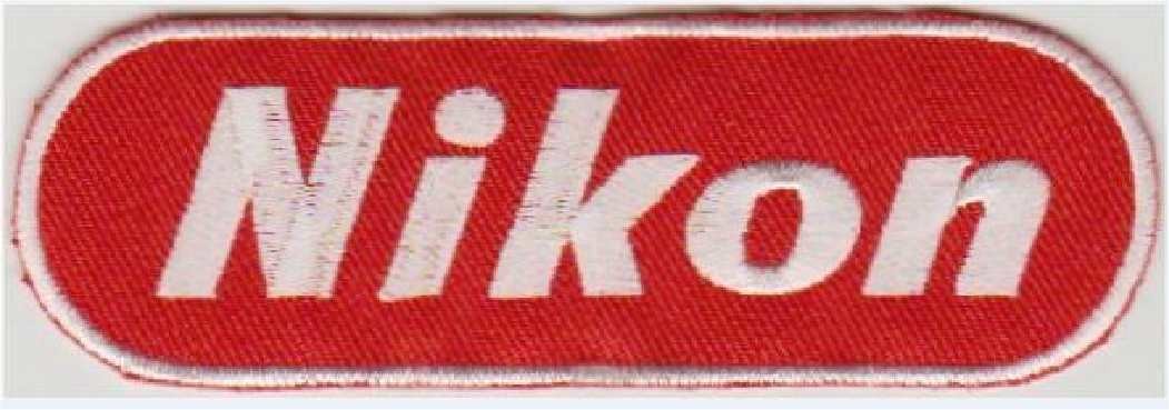 Nikon Applique Fer Sur Patch