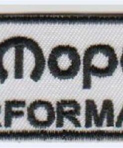 Mopar stoffen opstrijk patchMopar Performance stoffen Opstrijk patch