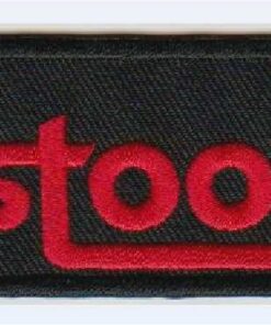 The Stooges stoffen opstrijk patch